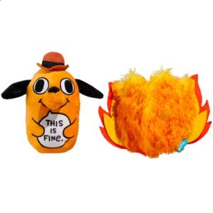 BARK BOX This Is Fine Dog Toy